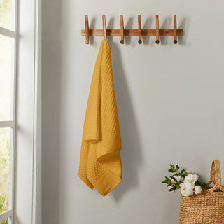 Ultra-Soft 100% Cotton Diamond Waffle Bath Towels