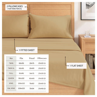 Premium Turkish Cotton Flannel Sheet Set