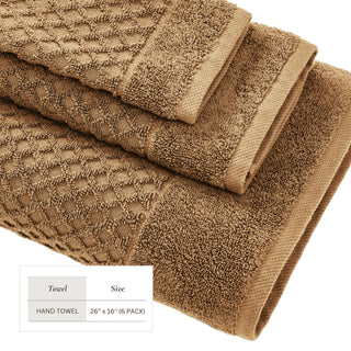 Ultra-Soft 100% Cotton Diamond Waffle Bath Towels