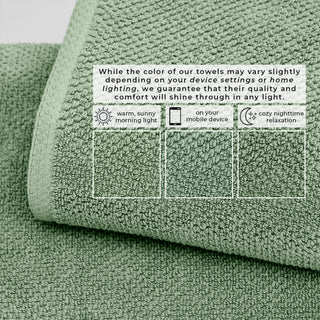 100% Cotton Absorbent & Quick-Dry Looped Bath Towels