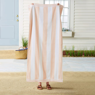 4 Pack Striped Cabana Beach Towel - Edgartown