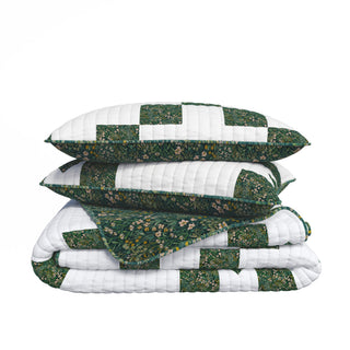 Floral Star Quilt Set