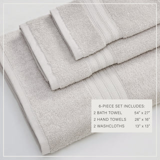 Soft Cotton Quick-Dry Everyday Towel Set