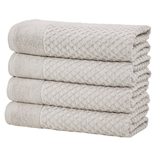 Ultra-Soft 100% Cotton Diamond Waffle Bath Towels