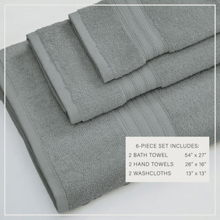 Soft Cotton Quick-Dry Everyday Towel Set