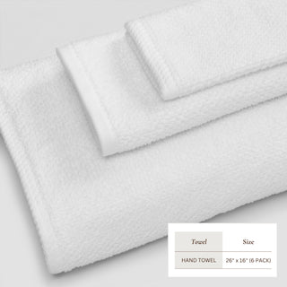 100% Cotton Absorbent & Quick-Dry Looped Bath Towels