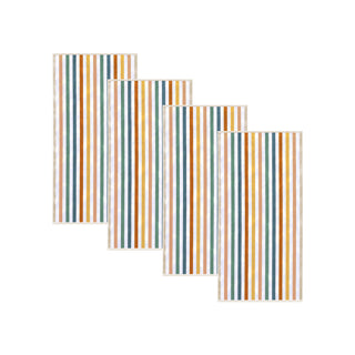 100% Cotton Stripe Border Oversized Beach Towel
