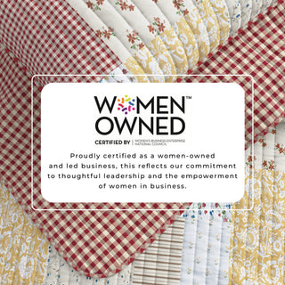 Cottage Floral Patchwork Quilt Set With Shams