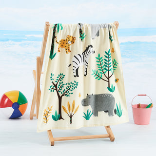 Premium Ultra Soft 100% Cotton Printed Beach Towel for Kids