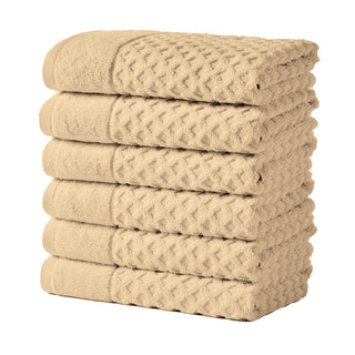 Ultra-Soft 100% Cotton Diamond Waffle Bath Towels
