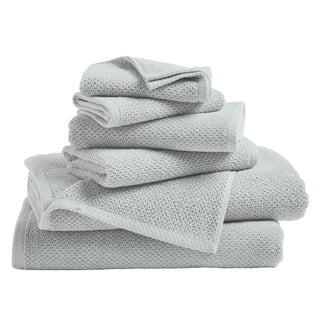 6-Piece Cotton Textured Bath Towel Set - Acacia Collection