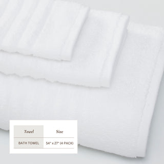 Premium Cotton Ribbed Towel Set