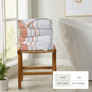 Premium Cotton Decorative Bath Towel Set