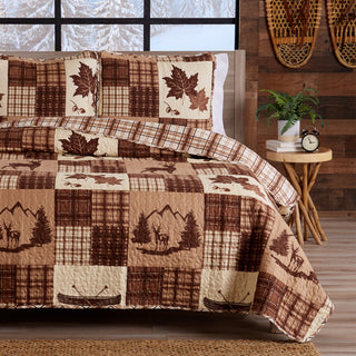 Redwood Lodge 3 Piece Quilt Set