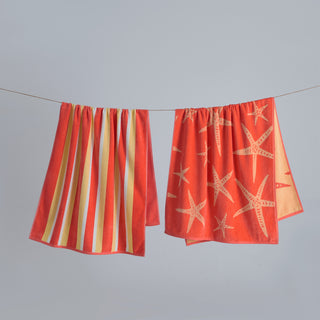 2 Pack 100% Cotton Printed Beach Towel