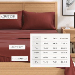 Premium Turkish Cotton Flannel Sheet Set