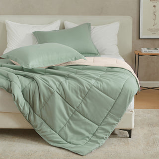 Reversible Down Alternative Comforter Set