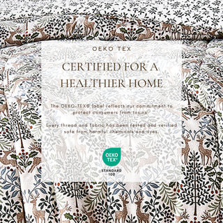 Christmas Down Alternative Comforter and Sham Set