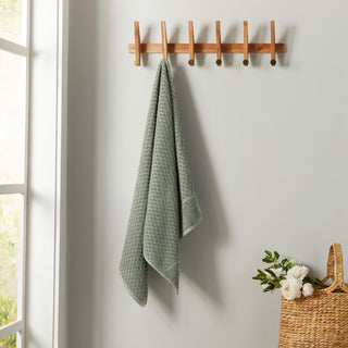 Ultra-Soft 100% Cotton Diamond Waffle Bath Towels