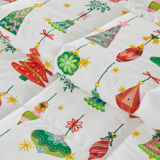 Christmas Down Alternative Comforter and Sham Set