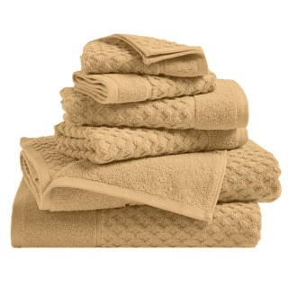 Ultra-Soft 100% Cotton Diamond Waffle Bath Towels