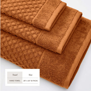 Ultra-Soft 100% Cotton Diamond Waffle Bath Towels