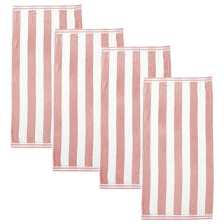 Premium 100% Cotton Cabana Stripe Beach Towels
