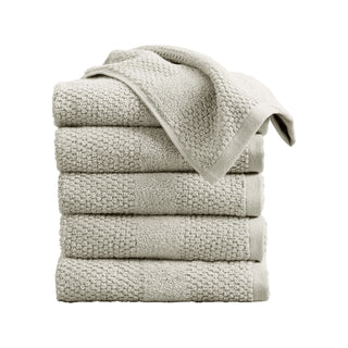 100% Cotton Textured Woven Bath Towel Set