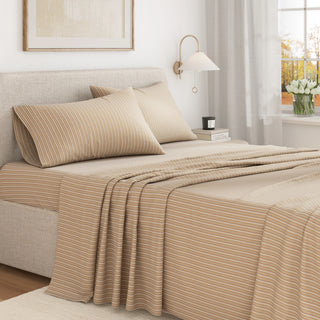 100% Turkish Cotton Plaid Flannel Sheet Sets