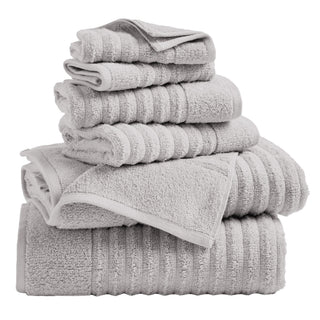 Premium Cotton Ribbed Towel Set