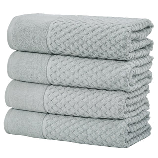 Ultra-Soft 100% Cotton Diamond Waffle Bath Towels