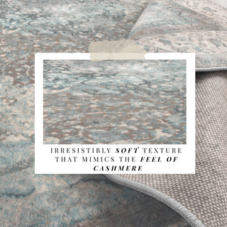 Boho Vintage Ultra-Soft Washable Indoor Accent Rug