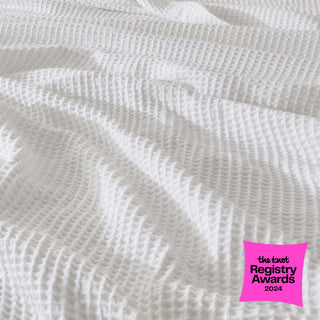 100% Cotton Waffle Weave Blanket