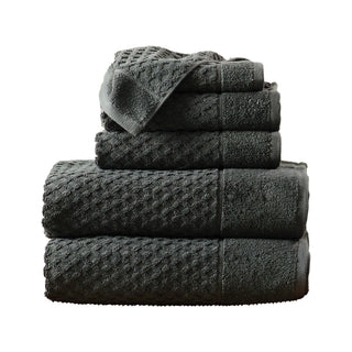 Ultra-Soft 100% Cotton Diamond Waffle Bath Towels