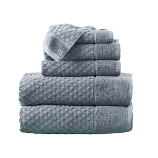 Ultra-Soft 100% Cotton Diamond Waffle Bath Towels