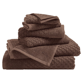 Ultra-Soft 100% Cotton Diamond Waffle Bath Towels