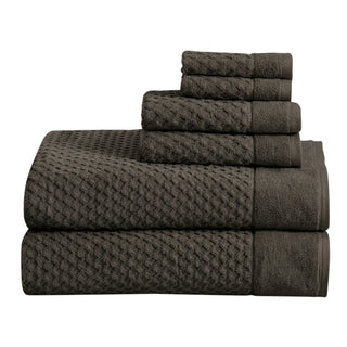 Ultra-Soft 100% Cotton Diamond Waffle Bath Towels