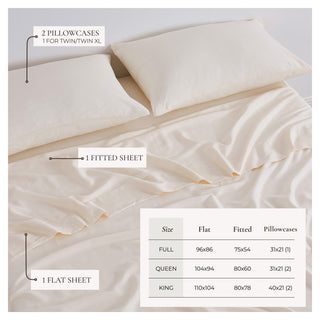 TENCEL Lyocell & Linen Sheet Set