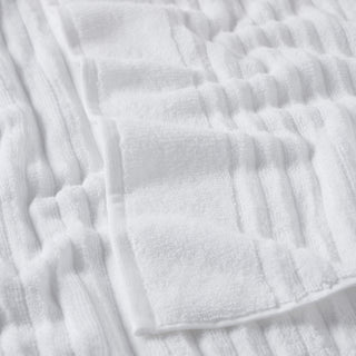 Premium Cotton Ribbed Towel Set