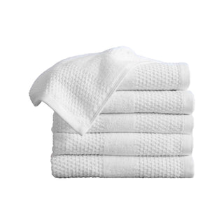 100% Cotton Textured Woven Bath Towel Set