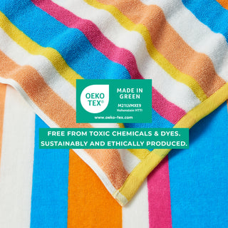 Premium 100% Cotton Velour Beach Towels