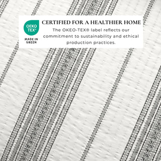 Farmhouse Stripe Microfiber Reversible Quilt Set With Shams