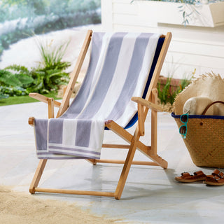 Premium 100% Cotton Cabana Stripe Beach Towels