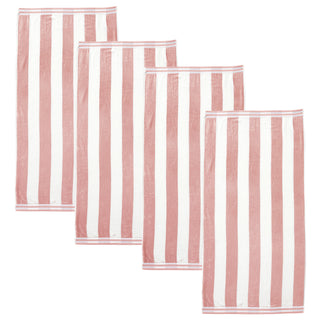 Premium 100% Cotton Cabana Stripe Beach Towels