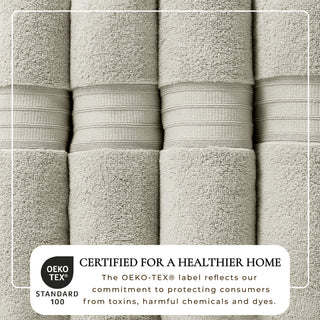 100% Cotton Plush Bath Towel Set