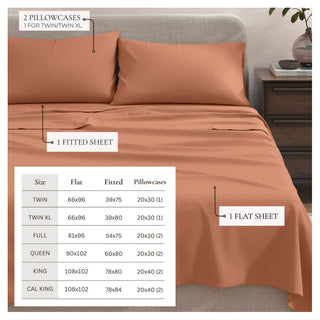 Ultra-Soft Cotton Heathered Melange Jersey Knit Sheet Set