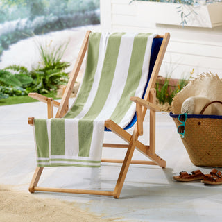 Premium 100% Cotton Cabana Stripe Beach Towels