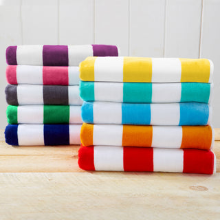 Premium 100% Cotton Velour Beach Towels