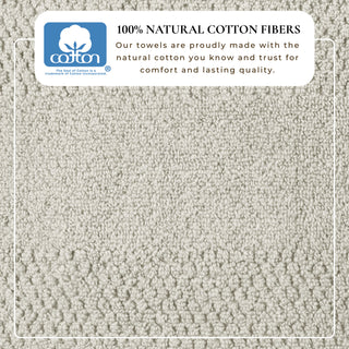 100% Cotton Textured Woven Bath Towel Set