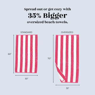 Premium 100% Cotton Velour Beach Towels